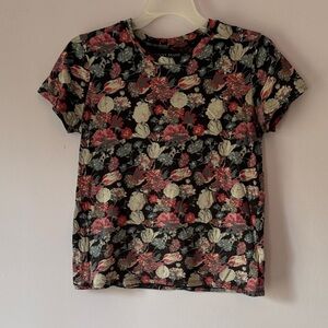 Lucky Brand Floral Print Top